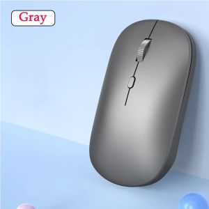 Kebidumei | KEBIDU Bluetooth Wireless Mouse 2.4G Dual Mode Office Mice 1600DPI Rechargeable Gaming Mouse Ergonomic Silent Button For Laptop