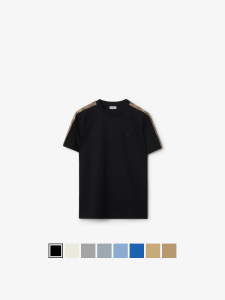Burberry | Plaid Cotton T-Shirt
