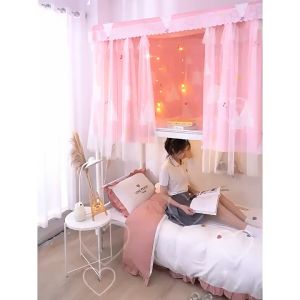 Student Dormitory Bed Curtain Girls Lower Bunk Surround Blackout
