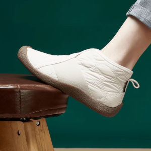 Old Beijing Cloth Shoes Cloth Lightweight Snow Boots for Women 2024 New Arrival Soft Bottom Autumn and Winter Fleece-lined Thermal Non-Slip Cotton-Padded Shoes