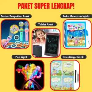 Paket Edukasi Mainan Anak  Viral mainan Super lengkap Edukasi B8 Paket Viral Mainan Anak Belajar Edukasi Bermain