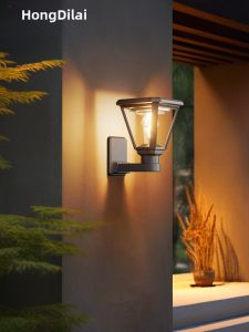HONGDILAI | Waterproof Outdoor Solar Wall Light