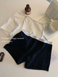 Pure Cotton Briefs Womens Comfortable Anti-Bacterial Seamless Cotton Underwear Flat Angle Pants Autumn Winter Mid-Waist Sport Style