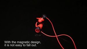 luckluck Wired Gaming Earphones with Mic In-ear 9D Bass Stereo Noise Reduction Sports Headset Headphone