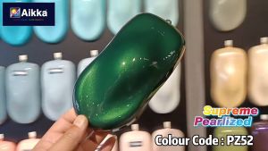 AIKKA PZ52 British Racing Green | Supreme Pearlized Series | Color 2K Car Paint Motor Aerosol Cat Bancuh Kereta DIY