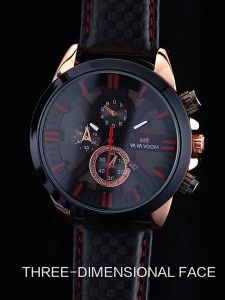 Jam Tangan Pria Kasual Bisnis Kulit Premium Original Asli Tahan Air Kalender Aktif Quartz Analog Formal Aksesoris Arloji mens Watches Kaca Tebal Tahan Gores Stainless Titanium Tahan Karat New Model Terbaru Fashion Trendy Kekinian -JV2