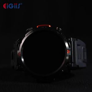 EIGIIS New KE3 Smart Watch 3ATM Waterproof Sport Genuine Original Design Men Bluetooth Call Health Monitor With Flashlight