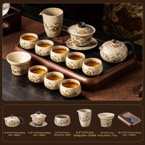 cpm·teaset | Bộ Đồ Trà Gốm Phong Cách Cổ Điển