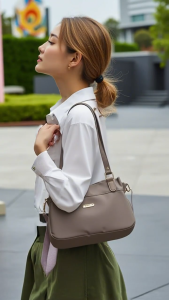 AOLONG ADELLA 0832# -Tas Selempang Wanita - Slingbag Unik Simpel Berbahan Parasut Premium Bisa COD