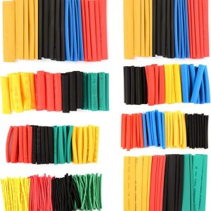 KS ชุดรวมอุปกรณ์ฉนวนกันความร้อนหดได้สีแรงดันต่ำปลอกหดได้กันน้ำด้วยความร้อน