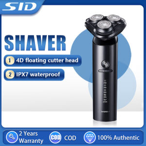 SID Electric Shaver RS366 Gift Box Razor Three-head Whole Body Wash 10w High-power Type-c Rechargeable Birthday Gift