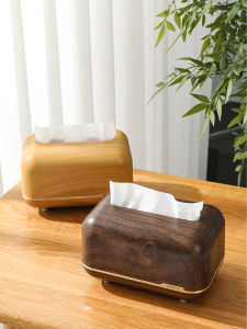 Luxurious Desktop Tissue Box Spring Loaded Draw Tissue Box for Living Room And Dining Table High End Creative Design by Doll