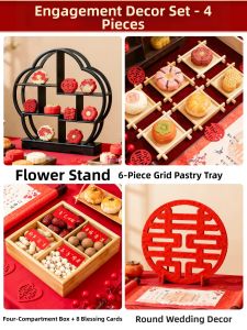 XIHUDIE | Wedding & Engagement Fruit Platter Display Set