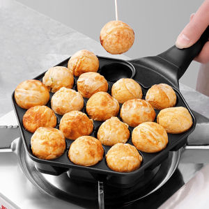 Home Use Octopus Small Ball Machine BBQ Pan Makes Octopus Cherry Small Ball Tool Materials Quail Eggs Kitchen Cooking Utensils