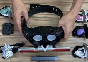 LM Brand Kamen Rider Amazon Henshin Belt Face Plates Omega Core Amazons Driver Series Toys KO Version