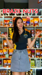 Brazil Nuts in a bottle)- ideal for gift-imported from Peru 200ml bottle size