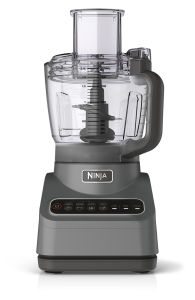Ninja Food Processor with 4 Automatic Programs Chop Puree Slice Mix and 3 Manual Speeds 2.1L Bowl Chopping Slicing & Dough Blades 850W Dishwasher Safe Parts Black BN650