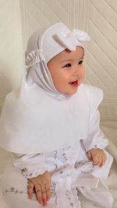 GAMIS AQIQAH MEWAH: Baju Sepatu Hijab Anak, Pakaian Bayi Perempuan Lucu Murah Terlaris COD Berkualitas Owen Baby Shop