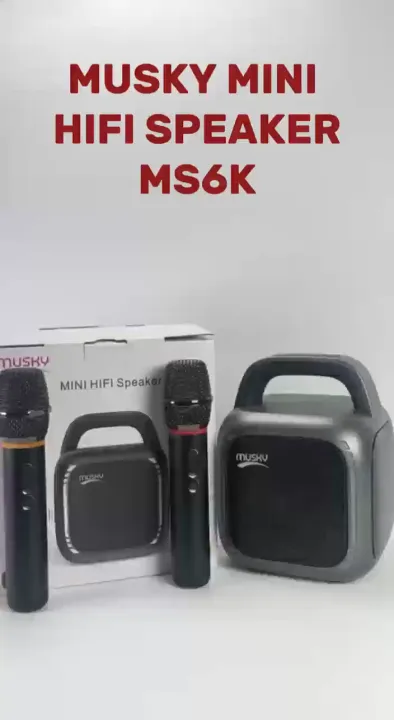 Ms6 Handheld MS6 800mAh Bluetooth speaker for outdoor square dancing, home use ...