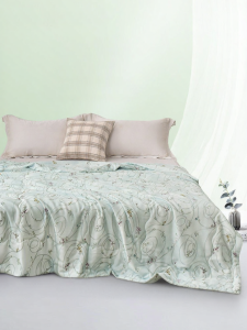 Silky Smooth Tencel Summer Quilt Machine Washable