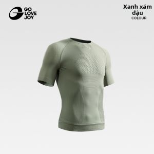 Golovejoy | Áo Thun Nam Tay Ngắn Thể Thao Co Giãn Nhanh Khô Ôm Sát
