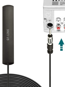 Car Patch Radio Short Wave Antenna Restoration Navigator FM Enhanced Signal Device Active Amplifier for Car