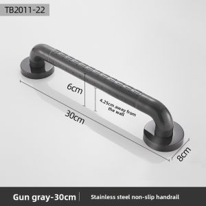 JIAWENHUA | Stainless Steel Safety Anti-Slip Toilet Grab Bar for Disabled and Elderly