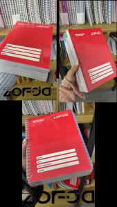 10PCS 80 Leave Writing Composition/Spiral/Yarn Notebook Neon Random Color School Supply