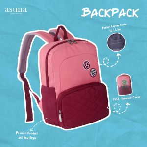 Tas ransel backpack wanita tas gendong sekolah kuliah kerja Cewek Support Laptop ASN 962