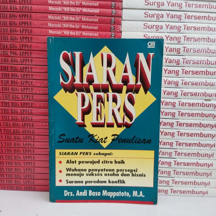 Buku Murah - Siaran Pers Suatu Kiat Penulisan