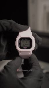 Jam Tangan Wanita Casio G-Shock X ITZY GMD-S5610IT-4B Black Dial Light Pink Resin Band