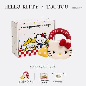 TOUTOU | Túi Quà HelloKitty Dạng Bánh Cookie Candy Đeo Vai Cho Bé Gái