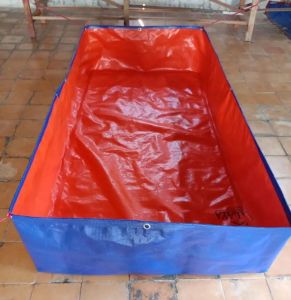 terpal kolam ikan ukuran 2x1x50 sudah berbentuk kotak
