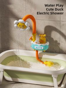 Electric Duck Baby Shower Toy for Bath Time Fun Suitable for Boys And Girls Plastic Material Safe for Children Aged 1 to 5 Years