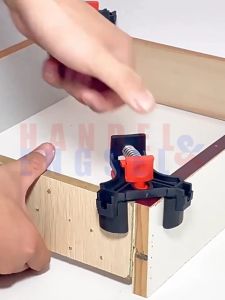 Klem Sudut Siku Penjepit 90 Derajat Klem Siku Sudut Multifungsi spring Clamp Corner Frame