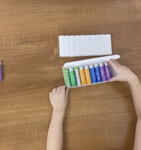 Plastic Battery Storage Box Hard Container Case Cover for 10PCS 18650 Battery Portable PP Organizer Box Lithium Battery