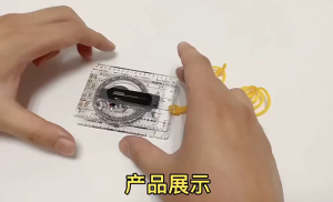 ส่งจากกทม！1ชิ้น เข็มทิศวัดองศา เข็มทิศเดินเรือ เดินป่ากลางแจ้ง เข็มทิศทหาร ไม้บรรทัดพับได้