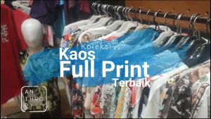Kaos Distro Sablon Full Print SB306 Pria Oblong Baju Atasan Lengan Pendek Dewasa