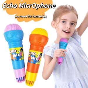 Simulated Microphone Props & Funny Echo Microphone Toy For Kids' Early Education Eloquence Training