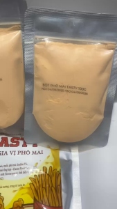 Bột gia vị phô mai tasty dùng để chế biến món khoai tây chiên khoai lang chiên 100g