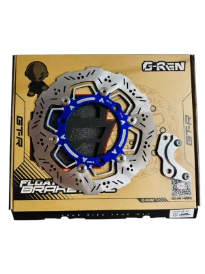 G REN FLOATING DISC 267mm AEROX155 V1/V2 W/ BRAKET AND BOLT