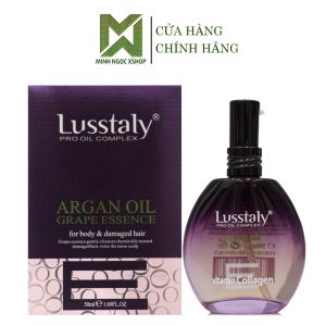 Tinh dầu dưỡng tóc bóng mượt Lusstaly Argan Oil 50ML