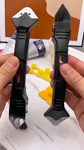 9pcs/set Alat Pembersih Perapi Silicone Remover Tool Silicone / Alat Perata Perata Lem Kaca Nat Keramik / Sealant Tool Sealant Smooth Scraper