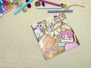 CAT LIFE Bold-easy Patterns Coloring Book for Adults Cute Drawing Book Perfect Gift for Party and Birthday