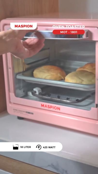 Maspion Oven Toaster MOT-1801 S 18 Liter Lazada Lazada Indonesia