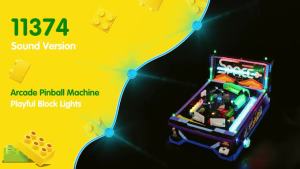 Kyglaring LED Light Kit Suitable for Lego Arcade Pinball Machine 11374 Building Blocks Decorative Lamp Not Include Lego Building