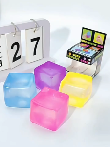2pcs NeeDoh Nice Ice Baby Fidget Nee Doh Cube Squishy TOY