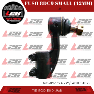42mm Mitsubishi Fuso 8DC9 LEFT SIDE LH TIE ROD END with adjuster Small MC-826324 JMB BRAND