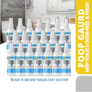 Eco Love PoopGaurd Poop Spray Odor Buster Poop Ninja Poo Spray Toilet Deodorizer Disinfectant 50mL Eco Love Philippines