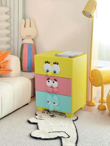 RUIDEDAN | Creative Childrens Bedroom Bedside Cabinet with Drawers